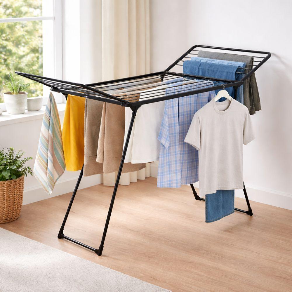  stendino richiudibile in metallo nero - foto 5