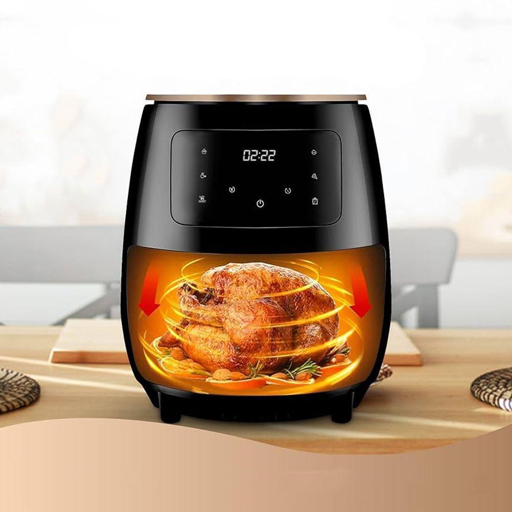  friggitrice ad aria extra large 8l 1400w con display digitale - foto 2