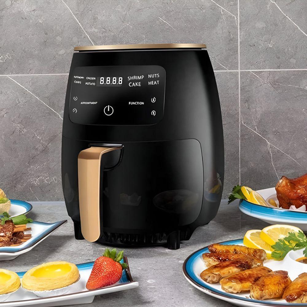  friggitrice ad aria extra large 8l 1400w con display digitale - foto 4