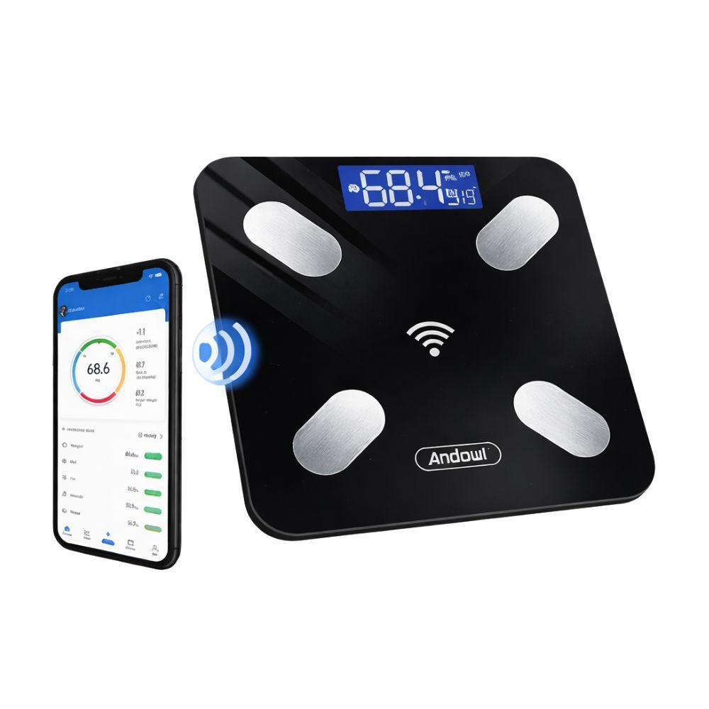  bilancia pesapersone smart digitale wi-fi peso max 180kg - foto 1