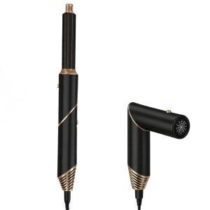 Asciugacapelli phon 6 in 1 multifunzione con 6 testine intercambiabili e 3 livelli di temperatura regolabili per styling perfetto ogni giorno