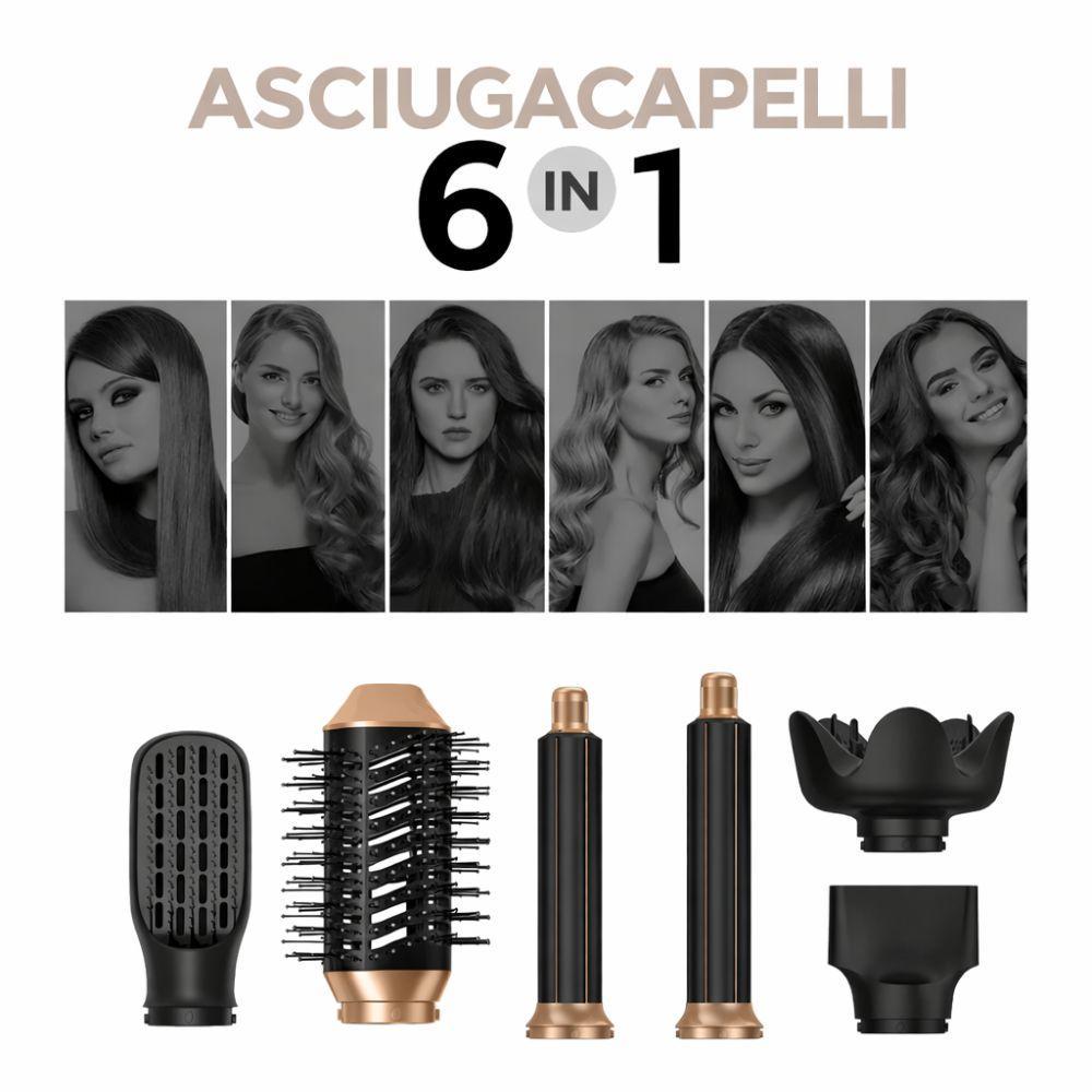  asciugacapelli 6 in 1 - foto 3