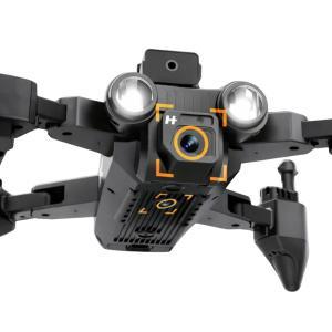 Drone pieghevole con fotocamera 4k e telecomando