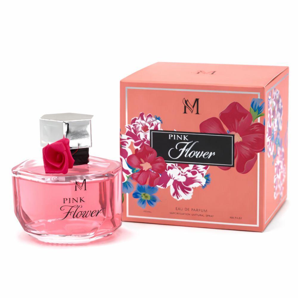  profumo donna pink flower eau de parfum 100 ml fragranza delicata e raffinata - foto 2