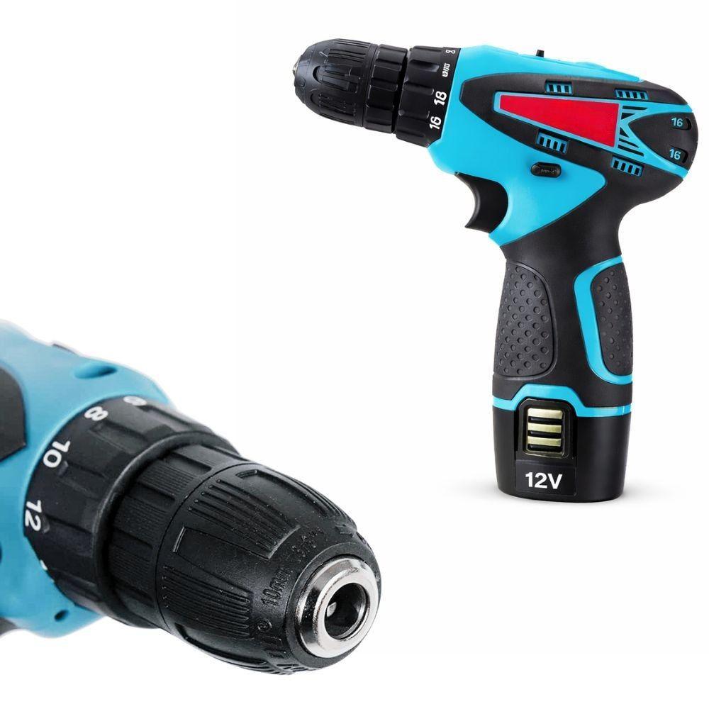  trapano avvitatore a batteria 12v - foto 3