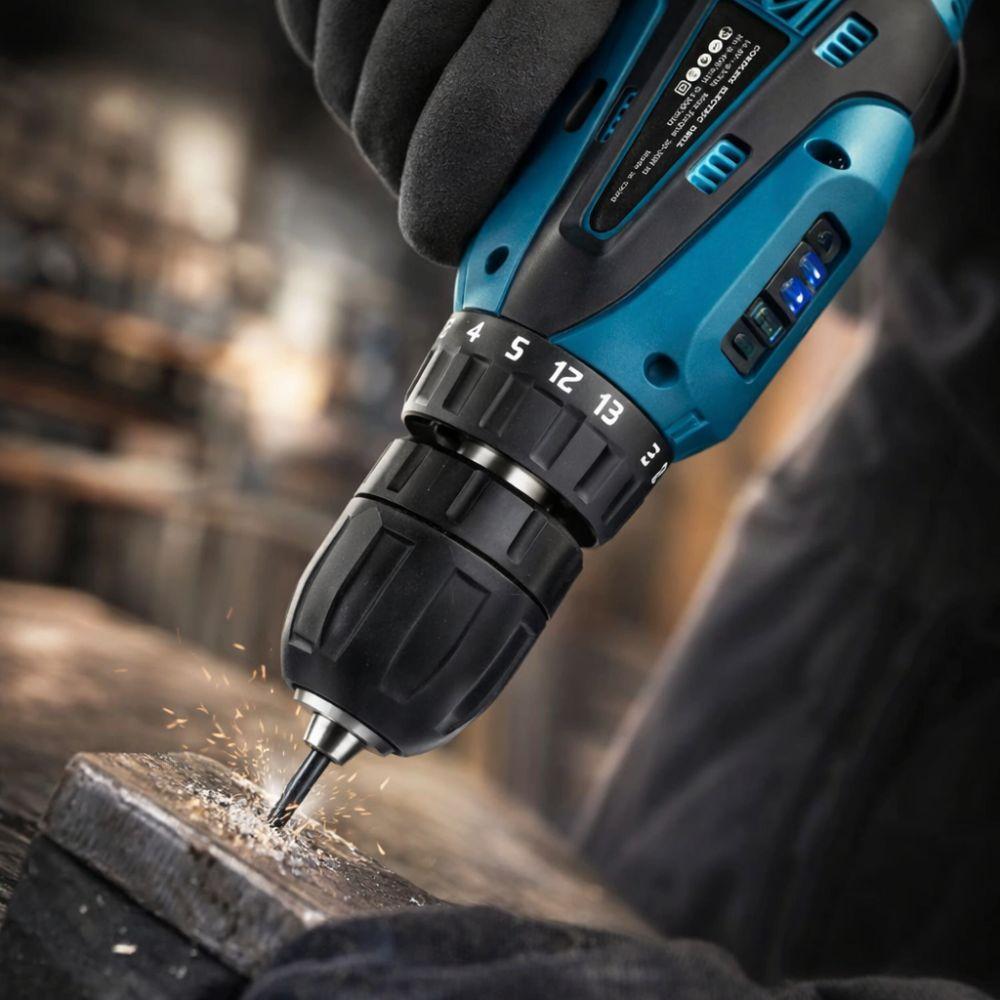  trapano avvitatore con accessori inclusi 12v - foto 3