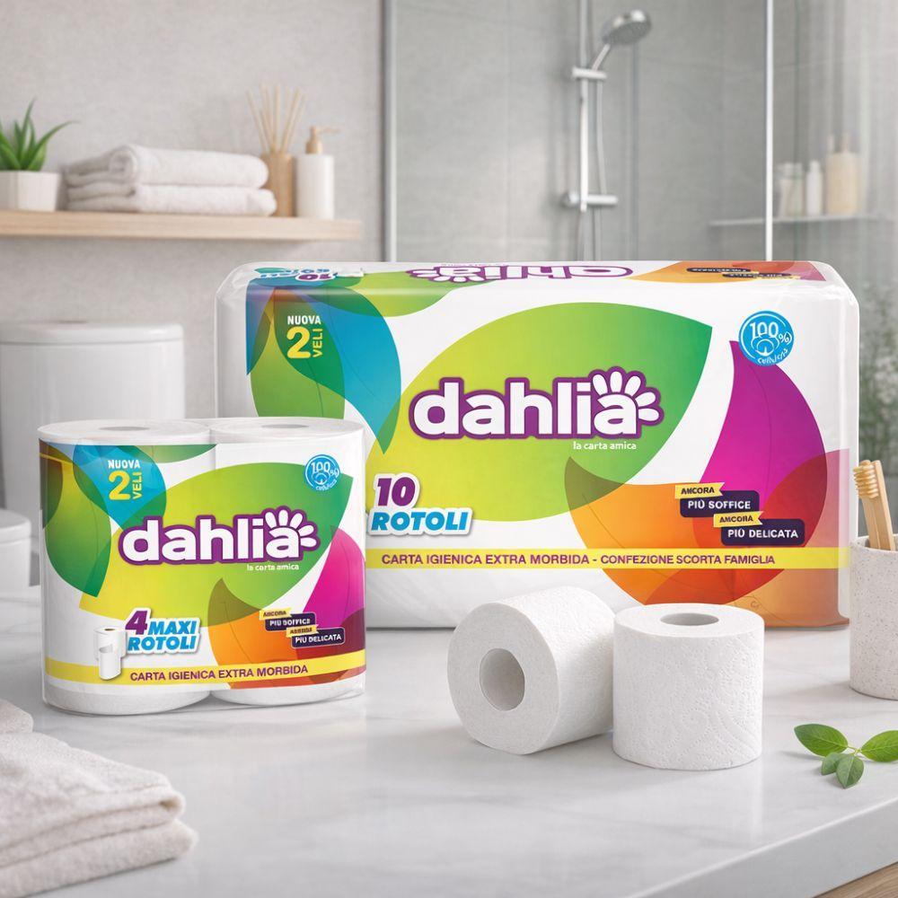  40 rotoli di carta igienica extra morbida 2 veli - foto 3