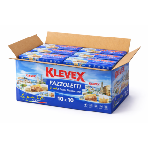 1000 fazzoletti 3 veli ( 100 pacchetti da 10 pezzi)
