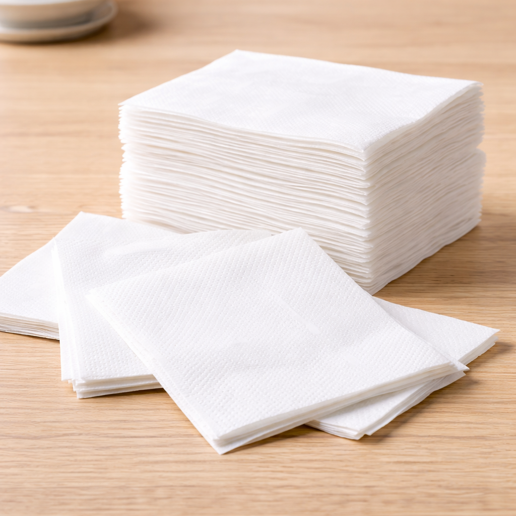  5 pacchi di tovaglioli pura ovatta di cellulosa . set convenienza da 5 pacchi - foto 4