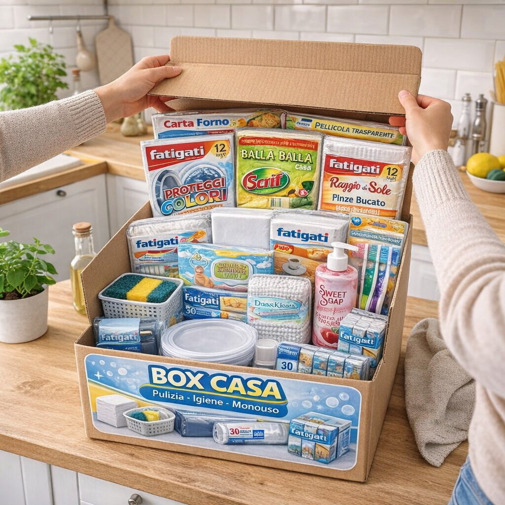  box casa con 20 articoli essenziali per l’uso quotidiano - foto 4