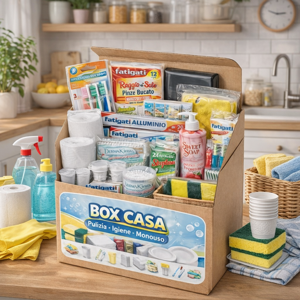  box casa con 20 articoli essenziali per l’uso quotidiano - foto 5