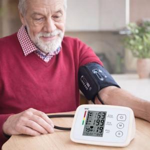 Misuratore di pressione a batteria con schermo