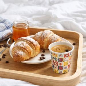 500 bicchierini di carta da caffè 75 ml ( 10 pacchetti da 50 pezzi )