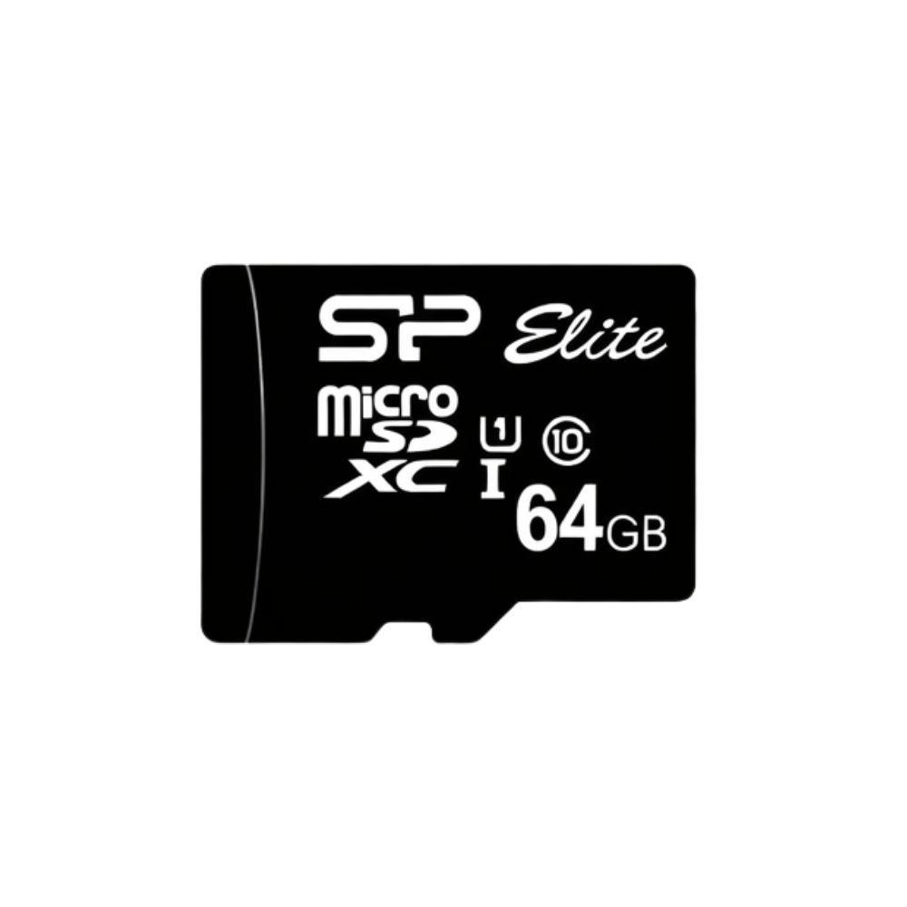  memory card microsdhc 64gb sp elite classe 10 uhs-i per smartphone, fotocamere e video hd - foto 2
