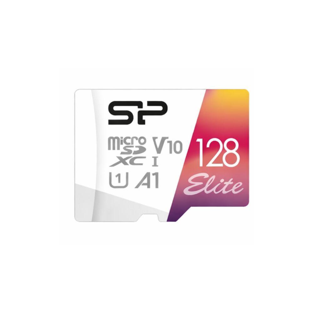  memory card microsdhc 128gb sp elite classe 10 uhs-i per smartphone, fotocamere e video hd - foto 2
