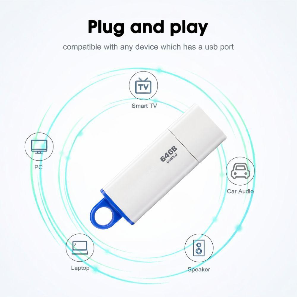  chiavetta usb 64gb usb 3.1 ad alta velocità plug & play - foto 4