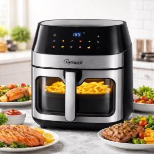 Friggitricead aria 8l multifunzionale con display digitale 1700w