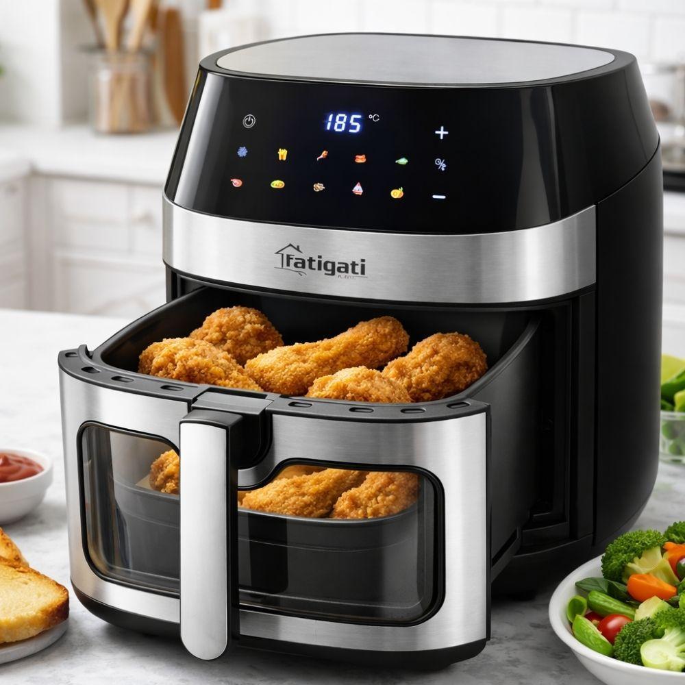  friggitricead aria 8l multifunzionale con display digitale 1700w - foto 3