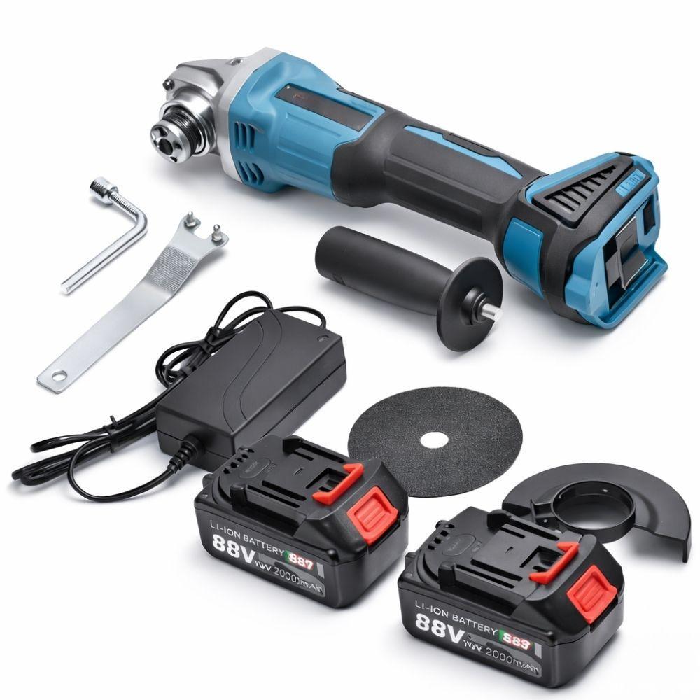  smerigliatrice angolare 125 mm brushless professionale con cambio disco rapido - foto 2