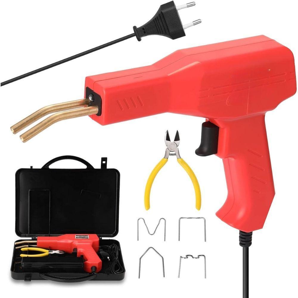  pistola saldatrice per plastica a caldo con graffe rinforzate e accessori per riparazioni professionali - foto 3