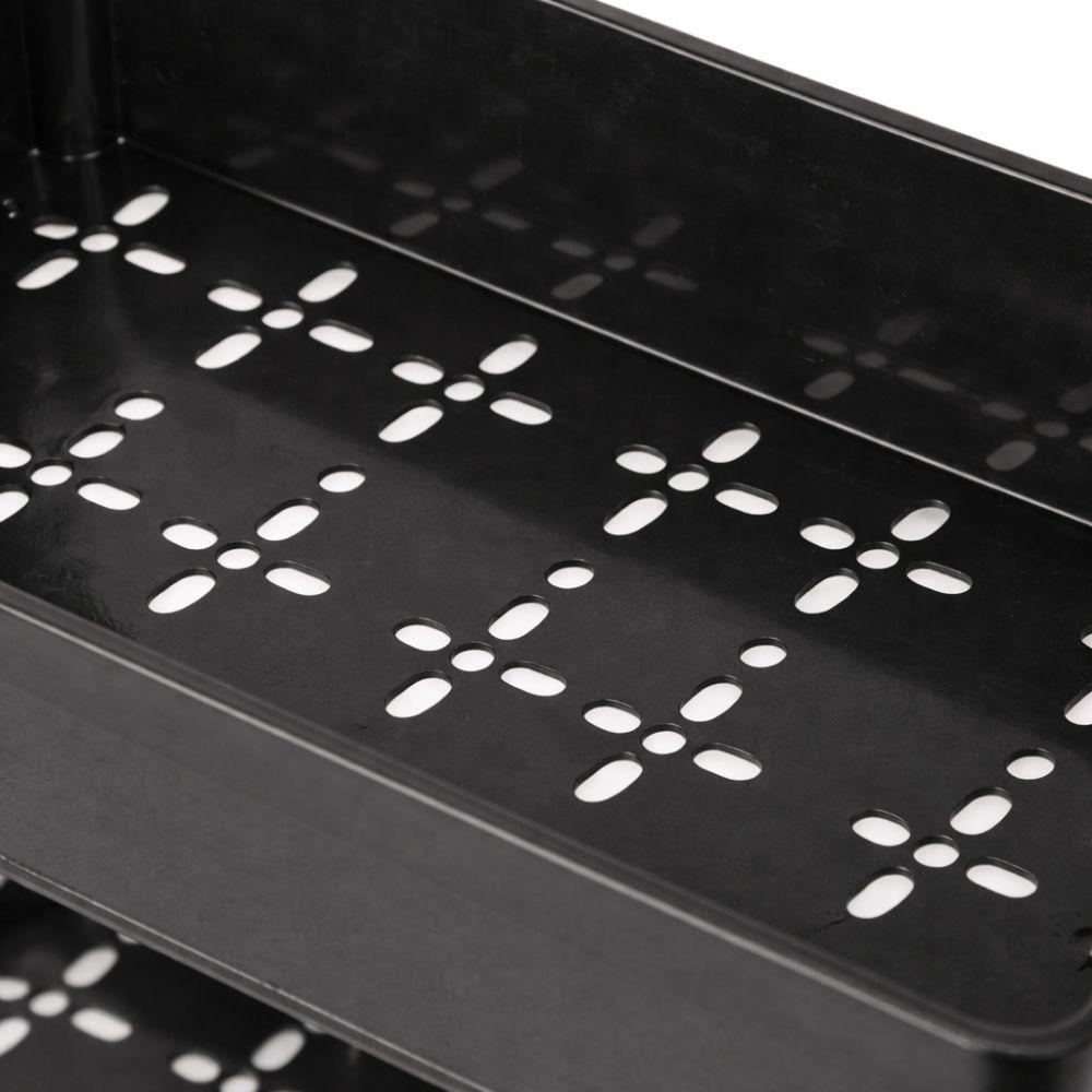  carrello salvaspazio a 4 ripiani con ruote per cucina – bagno – ripostiglio - foto 5