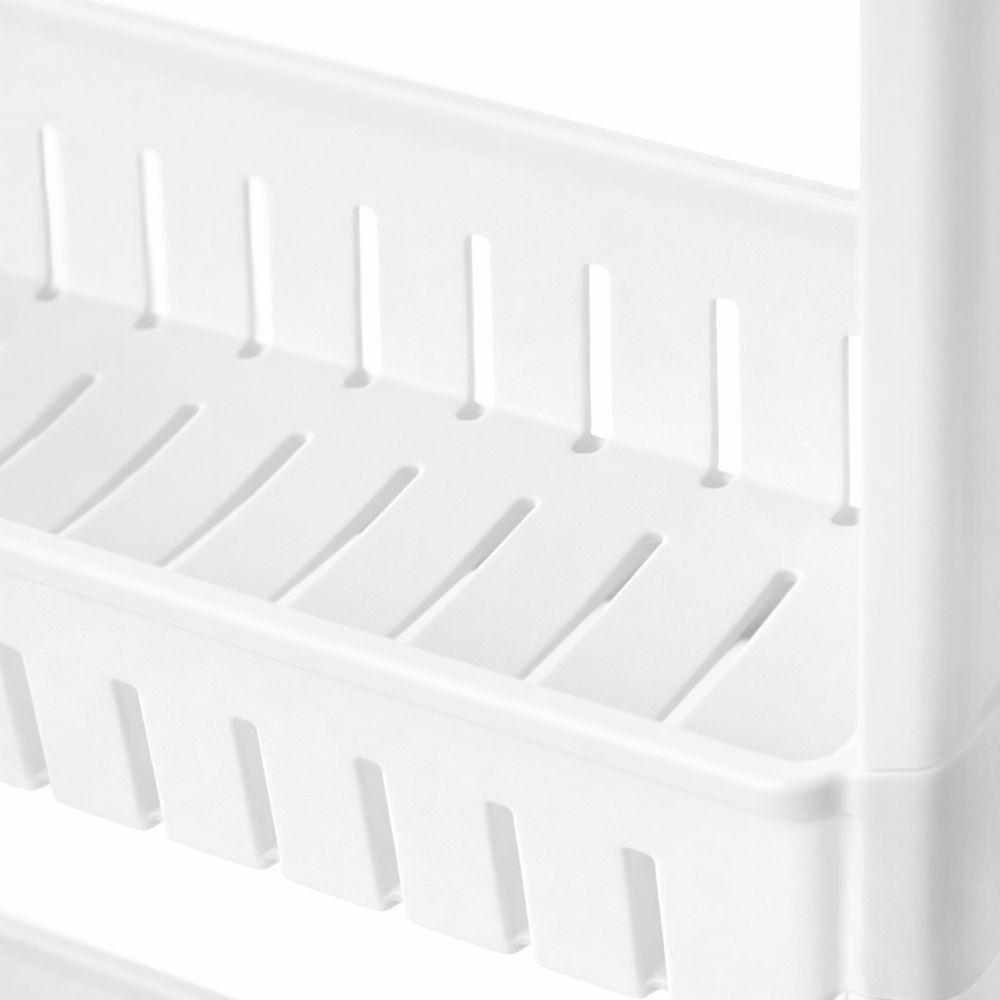  carrello slim e compatto a 4 livelli con ruote per ogni spazio di casa - foto 5