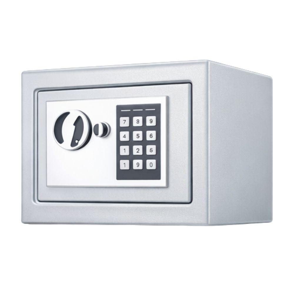  cassaforte di sicurezza elettronica digitale casa ufficio con chiave e codice 6l - foto 1