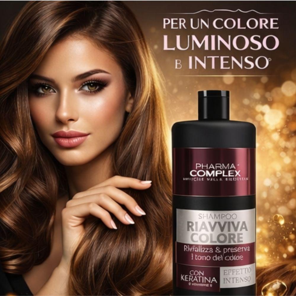 pharma complex pharma complex shampoo ravviva colore – mandorla & miele - foto 2