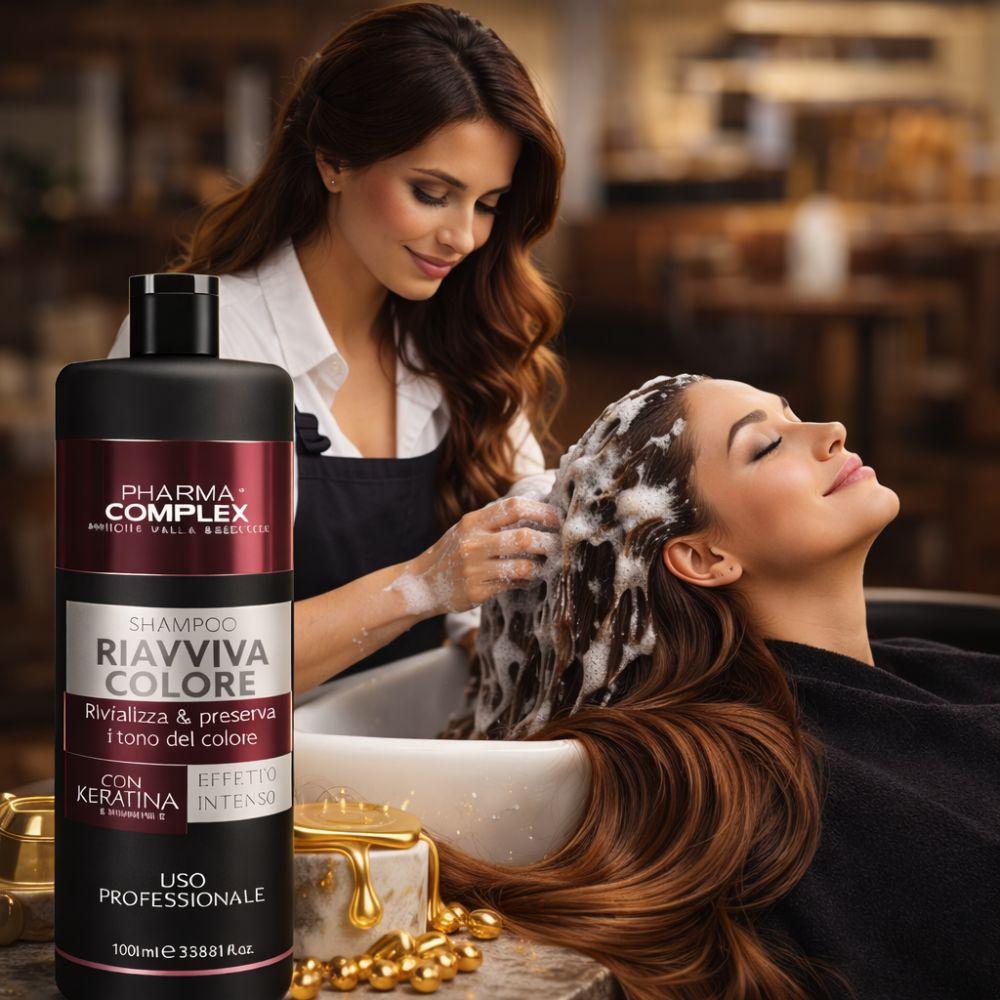 pharma complex pharma complex shampoo ravviva colore – mandorla & miele - foto 3