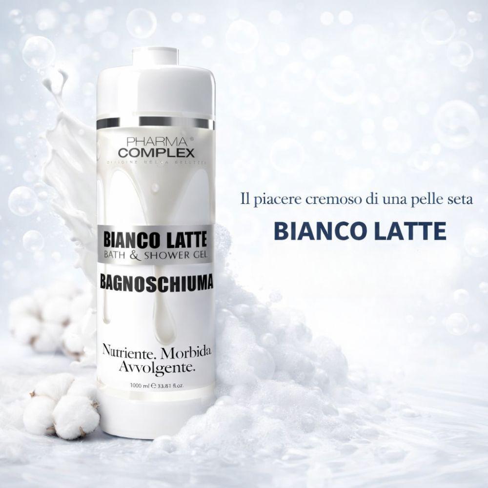 pharma complex pharma complex bagnoschiuma bianco latte – bath & shower gel - foto 3
