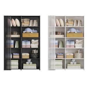 Scatola organizzatrice multifunzionale in metallo - montaggio semplice, multi-livello  - design antipolvere