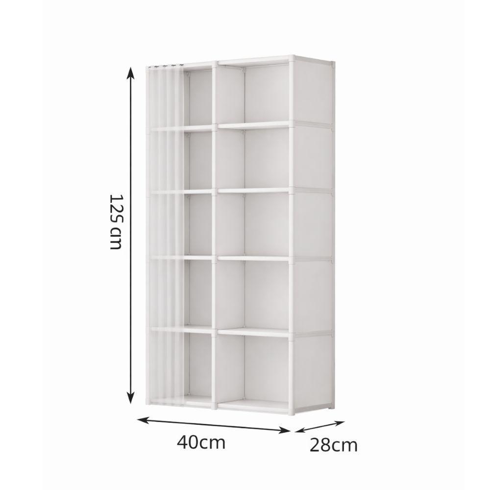  scatola organizzatrice multifunzionale in metallo - montaggio semplice, multi-livello  - design antipolvere - foto 2