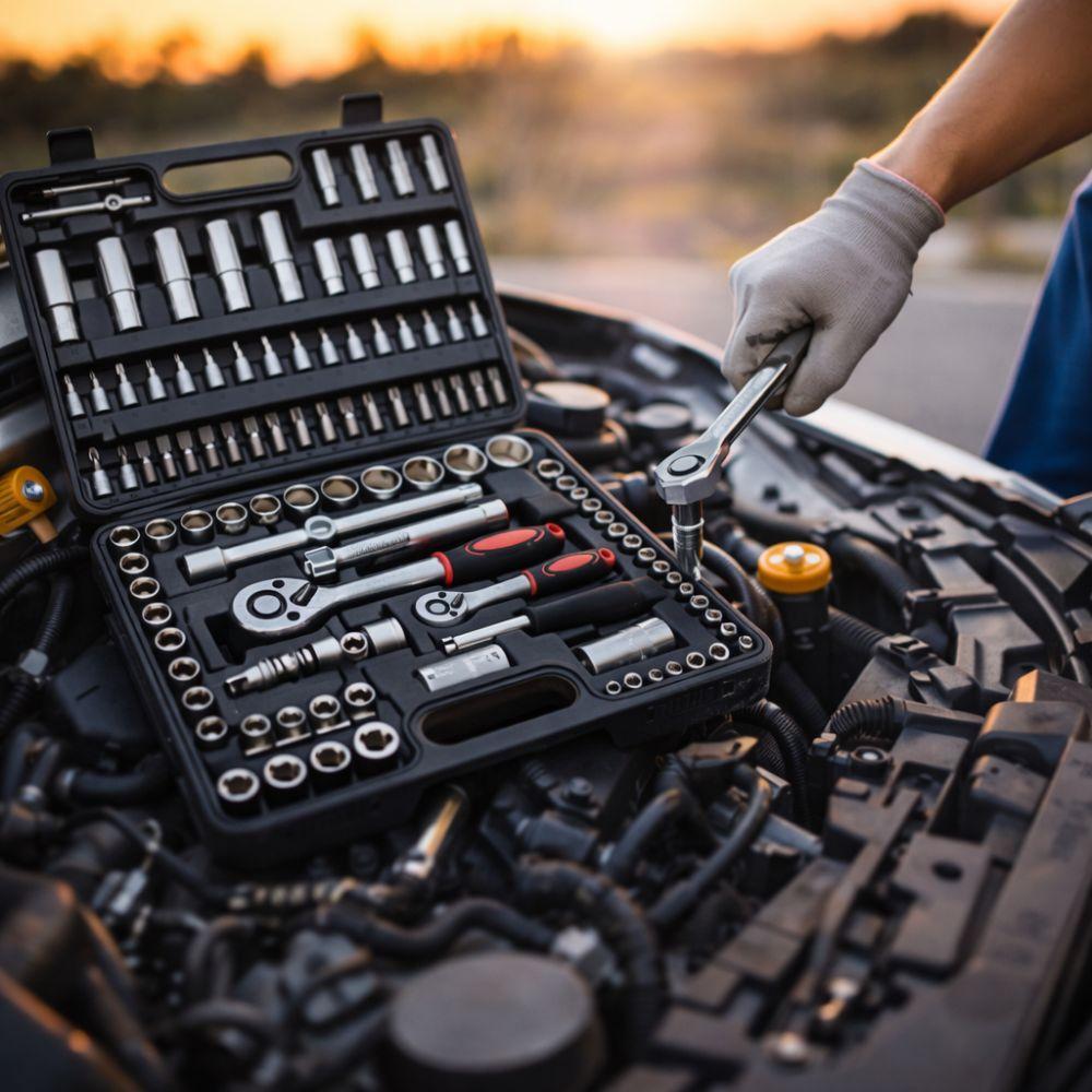  set di 108 chiavi a bussola professionali con valigetta – tutto in un unico set - foto 5