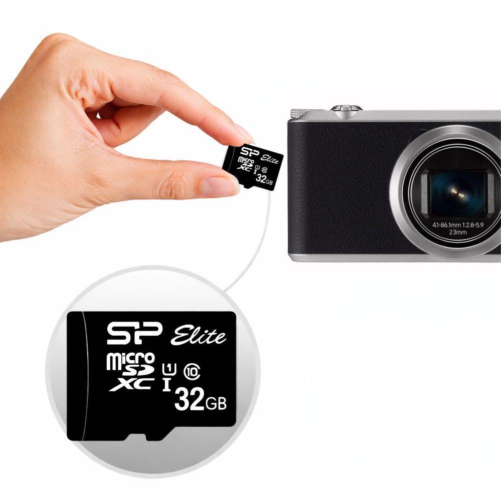  memory card microsdhc 32/64/128 gb elite classe 10 uhs-i per smartphone, fotocamere e video hd - foto 2