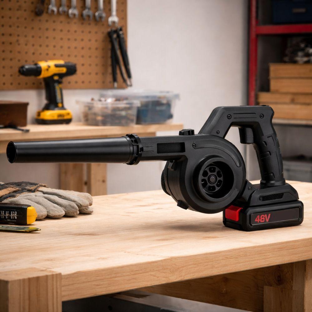  soffiatore e aspiratore a doppia funzione con accessori inclusi - foto 5