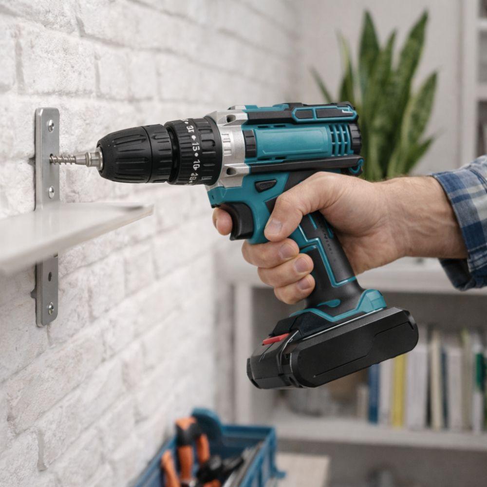  kit avvitatore trapano con valigetta attrezzi - foto 5