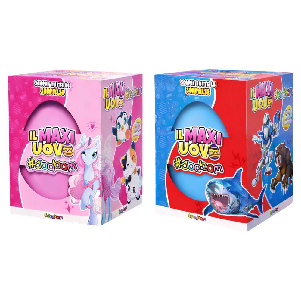  maxi uovo gigante uovo colorato apribile con giochi - foto 1