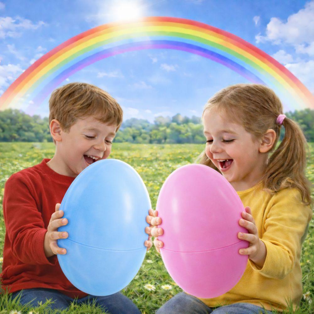  maxi uovo gigante uovo colorato apribile con giochi - foto 5