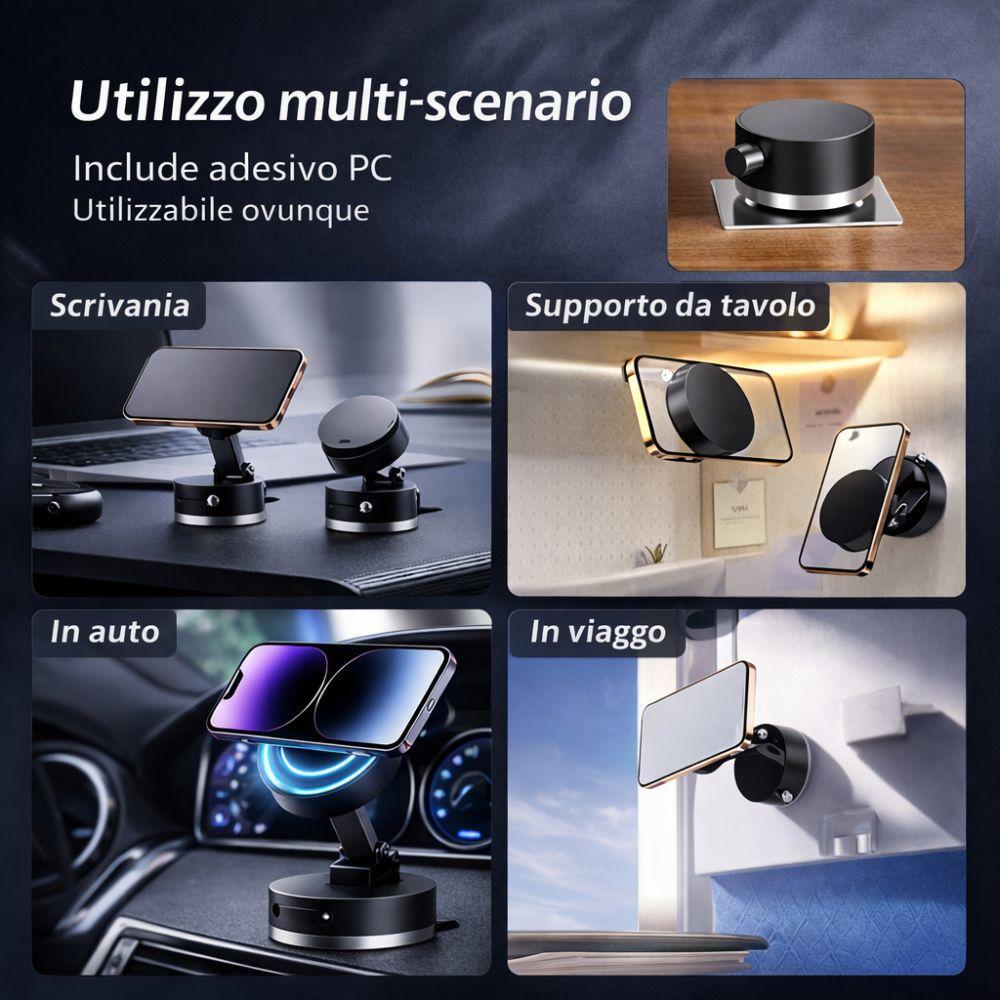  supporto magnetico universale per auto multi-scenario pieghevole - foto 5