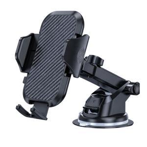 Supporto auto universale per smartphone con ventosa e braccio regolabile