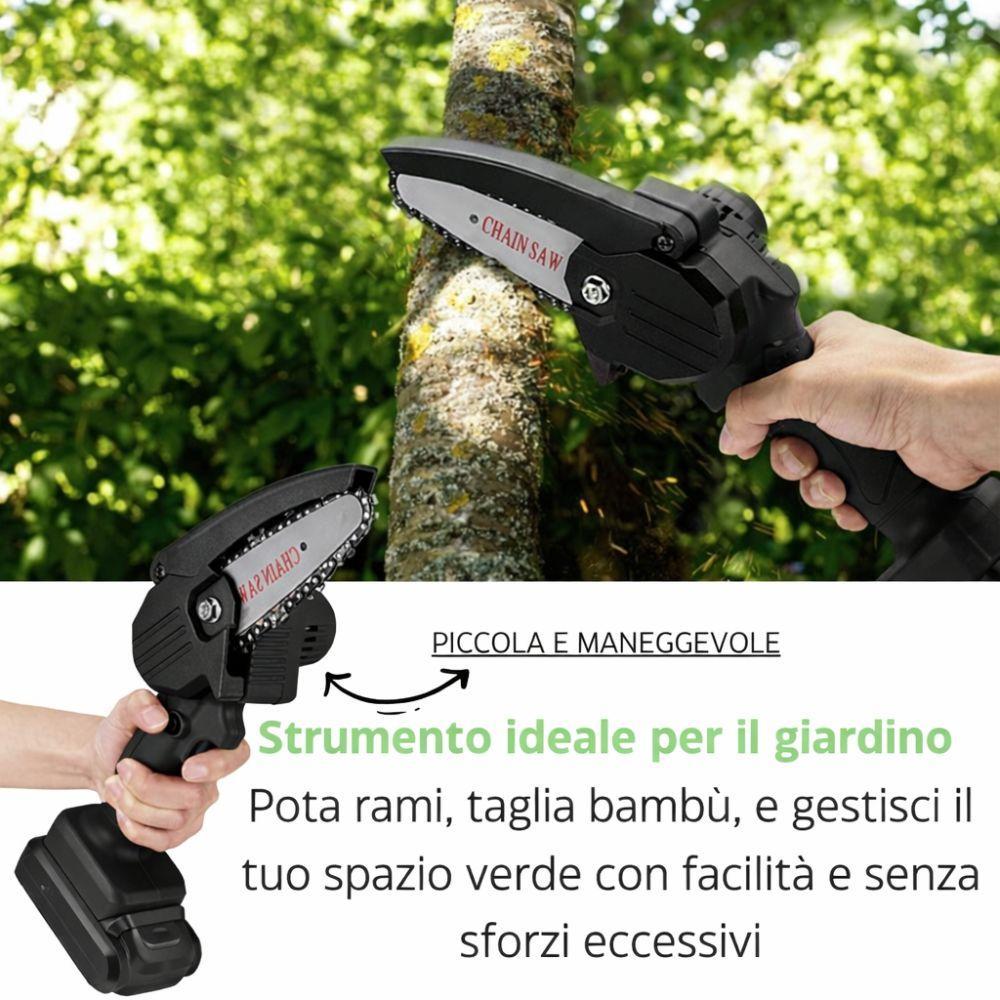  motosega a batteria per potatura e giardinaggio - foto 3
