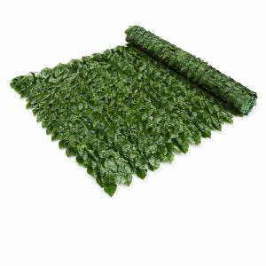 Siepe artificiale sempreverde privacy 1x3 metri in modulo singolo come set da 3 e come set da 6 pannelli edera finta per balcone recinzione giardino