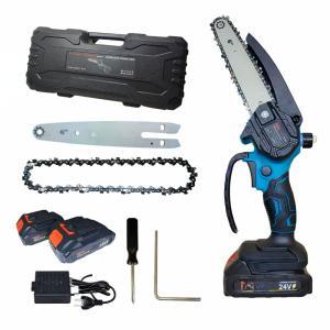 Motosega a batteria 24v 6” cordless con accessori e v...