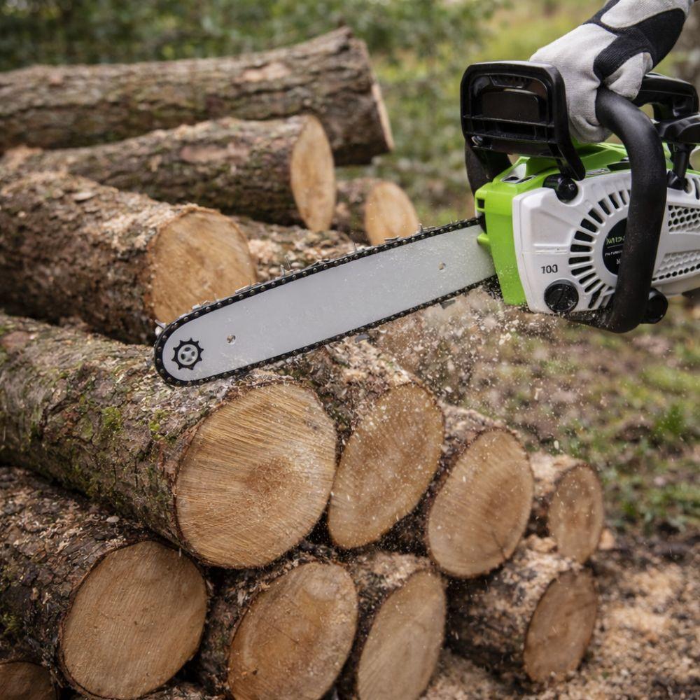  motosega a scoppio 25.4cc con barra 12” / 30 cm e accessori inclusi - foto 4