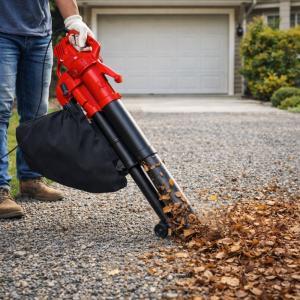 Soffiatore aspiratore trituratore elettrico 3 in 1 con velocità variabile