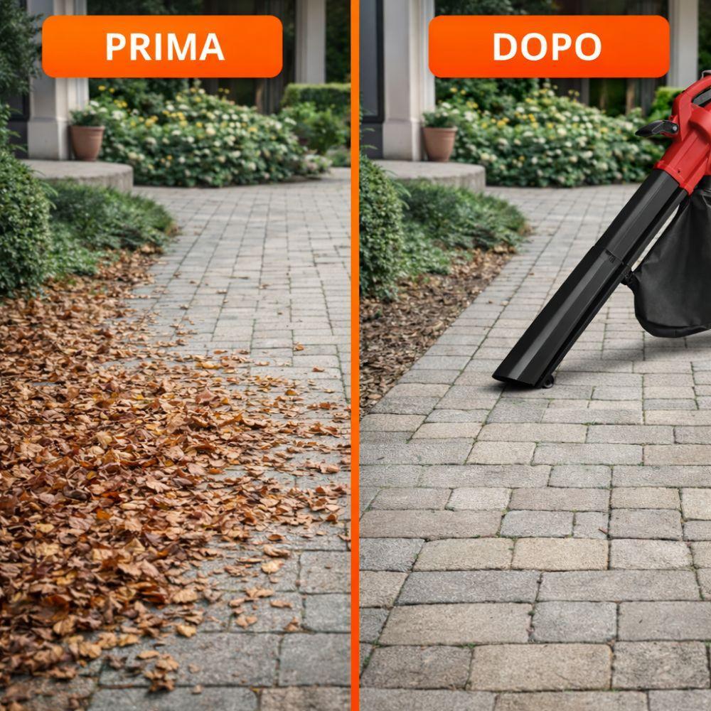  soffiatore aspiratore trituratore elettrico 3 in 1 con velocità variabile - foto 6