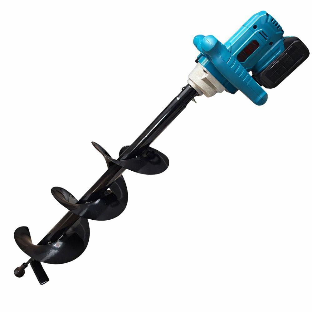  trivella da terra e miscelatore 2 in 1 con due batterie da 48v - foto 2