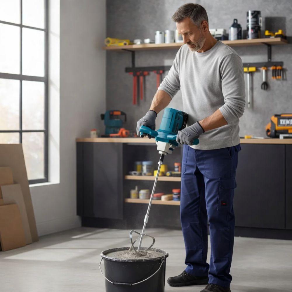  trivella da terra e miscelatore 2 in 1 con due batterie da 48v - foto 4