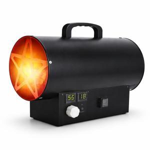 Riscaldatore industriale a gas 25kw con display temperatura e accensione automatica