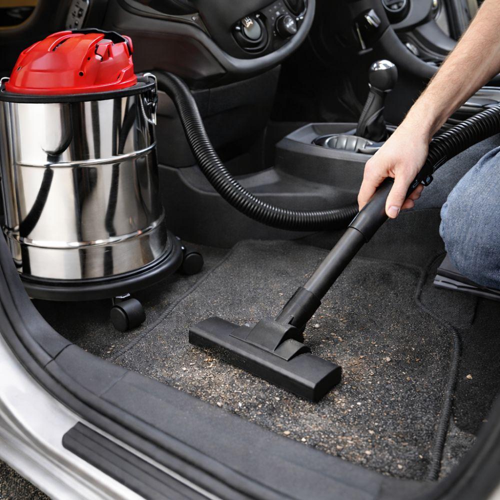  aspiratore 2200w 20l in acciaio inox con filtro hepa e accessori inclusi - foto 3